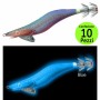 Multipack confezione 10 pezzi Totanara UV Attack Colore Blu Size 3.0 Per Seppie