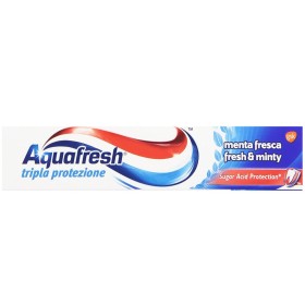 Dentifricio Aquafresh Tripla Protezione Menta Fresca Confezione da 75 Millilitri