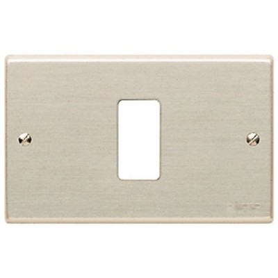 Placca in Alluminio Tipo Magic ad 1 Posto