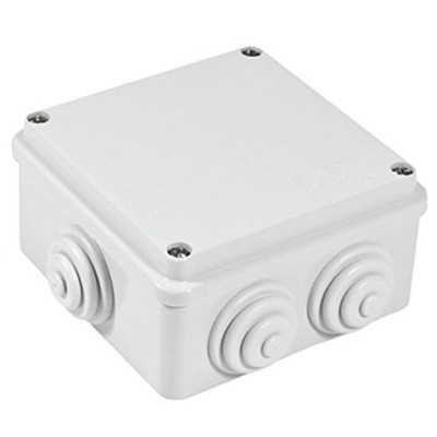 Cassetta derivazione GW44004 mm 100x100x50 IP 55 CASSETTA IP 55 con passacavi