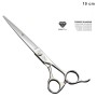 Forbice Professionale Diamond Quality + Toelettatura 19 cm Denti di Squalo