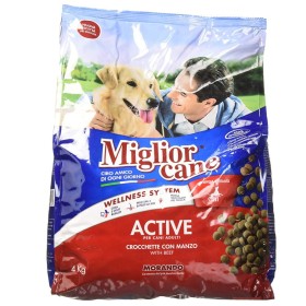 Croccantini Morando Linea Miglior Cane Active Gusto Manzo Confezione da 4 Kilogram