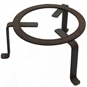 Trepiedi Per Fuoco Camino Grigliata Barbecue In Acciaio Diametro cm 35