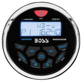Stereo Tondo Boss Marine Da Cruscotto Con Bluetooth MGR350B