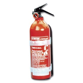 Estintore a polvere 1,0 kg  ricaricabile omologato per autovetture Anaf Group