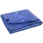 Telone Occhiellato Metri 2 x 3 Impermeabile Blu 130 grammi metro