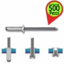 RIVETTI IN ALLUMINIO CONFEZIONE DA 500 PEZZI 1741RV3,8K BETA