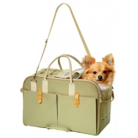 Borsa per Cani e Gatti a Tracolla Beige Draagtas Karlie