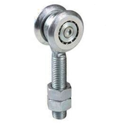 Carrelli Per Cancelli In Ferro 2 Cuscinetti Diametro mm 44 per Rotaia