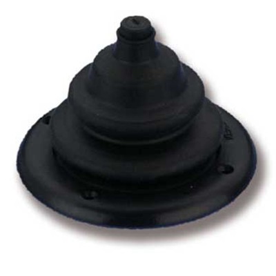 CUFFIA PASSACAVO A SOFFIETTO DIAMETRO CM 10 CM H 7  NERO