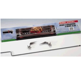 SPIEDO GIRARROSTO A MANO INOX CM 56