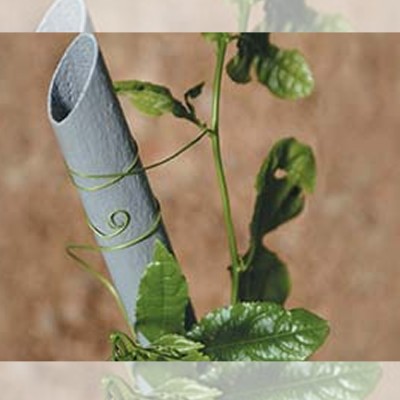 TUTORE PER PIANTE E ORTO IN PVC DIAMETRO 27 MT1.8 GRIGIO