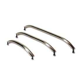 Maniglia in Acciaio Inox Aisi 316 Lucido cm 55 Con Perni