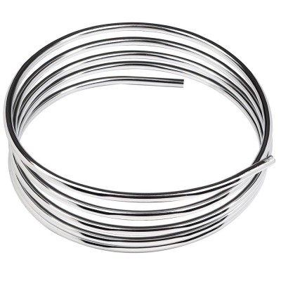 Rotolo di tubo in rame cromato diametro mm 10 metri 2 per idraulica