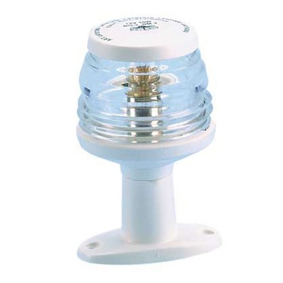 FANALE CORONAMENTO 12V BIANCO NAUTICA OMOLOGATO RINA