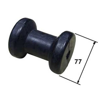 RULLO CENTRALE IN GOMMA PER IMBARCAZIONI MM 100