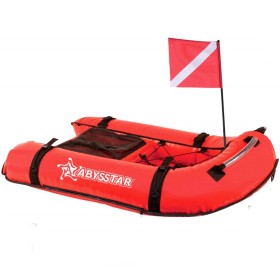 Plancia D'appoggio per Apnea Abysstar Lunghezza cm 110x90 