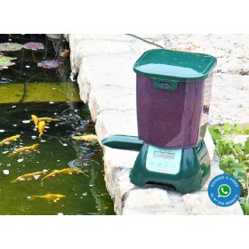 Mangiatoia Automatica Grande per Laghetti e Stagni da Litri 7