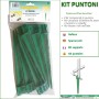 Puntoni con Viti per Serre 6 pezzi Verdemax