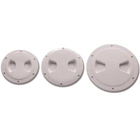 TAPPO ISPEZIONE PER BARCA CAMPER BIANCO INCASSO MM 115