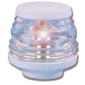 FANALI DI VIA 360 A 12V COLORE BIANCO PER IMBARCAZIONE