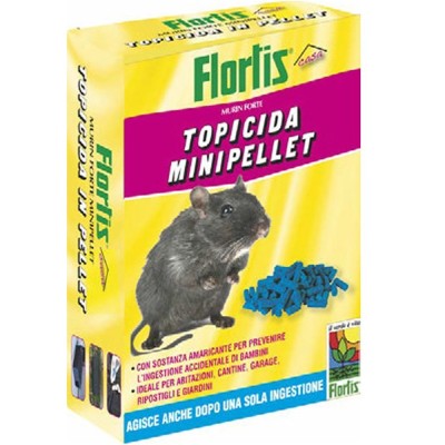 Orvital Flortis Topicida Esca in Pellet Minipellet Idrorepellente 600 gr
