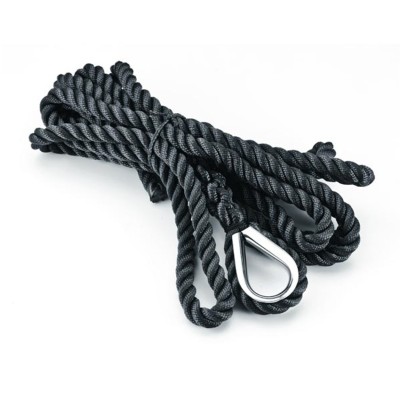 CIMA ORMEGGIO NERO IMPIOMBATA REDANCE INOX 16 MM 6 METRI NAUTICA