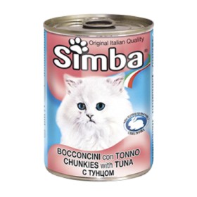 SIMBA Gatto Bocconcini Gusto Tonno 415 Grammi