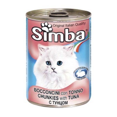 SIMBA Gatto Bocconcini Gusto Tonno 415 Grammi