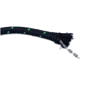 CIMA CON PIOMBO ALL'INTERNO PER RECUPERO CORPI MORTI IN POLIPROPILENE 8 MM 100 METRI NERO VERDE NAUTICA