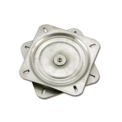 Base girevole frizionata in acciaio inox 175x175 mm TREM