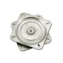 Base girevole frizionata in acciaio inox 175x175 mm TREM