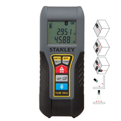 MISURATORE LASER TLM 99SI CON BLUETOOTH STANLEY