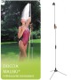 Claber 8956 Doccia Malibu Da Giardino Terrazzo Piscina Con Tripode