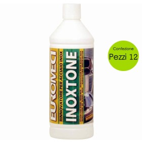 Multipack 12 Pezzi Euromeci Inoxtone Rinnovatore per acciaio inox