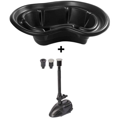 Set Laghetto Termoformato da 150 lt e Pompa per Laghetto VX800 Laghetto Magic