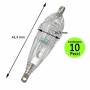Multipack 10 Pezzi Micro luce Per La pesca Lite 3 Batterie Incluse