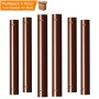 Multipack 6 Pezzi Tubi Per Stufa Smaltati Marrone a Legna Cm 100 x Cm 12