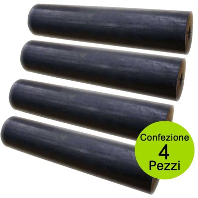 Multipack 4 Pezzi Rulli Laterali In Gomma Cm 23 Per Imbarcazioni