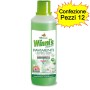 Winni'S Detergente Pavimenti Confezione da 12 Flaconi Freschezza Naturale 1 Lt
