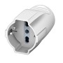 Presa Volante Multistandard Italiano Bipasso Shuko Tedesco 2P+T 16A