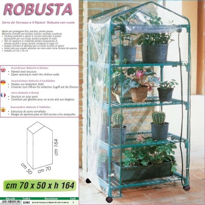 Serra da Giardino a 4 Ripiani con Ruote Verdemax