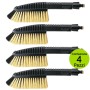Multipack 4 Pz Claber Spazzola Wippy Car Claber per lavaggio Auto Moto Patio
