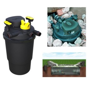 Askoll Filtro Esterno a Pressione per Laghetto con UVC Pressure Filter Flo 7500 Kit