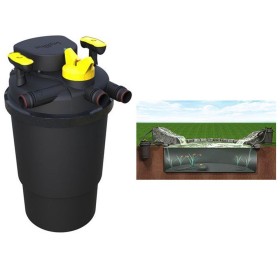 Askoll Filtro Esterno a Pressione per Laghetto con UVC Pressure Filter Flo 13500 Kit
