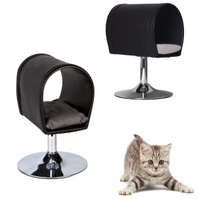 Cuccia per Gatti Poltrona Arredo con Cuscino Kitty Jump Relax