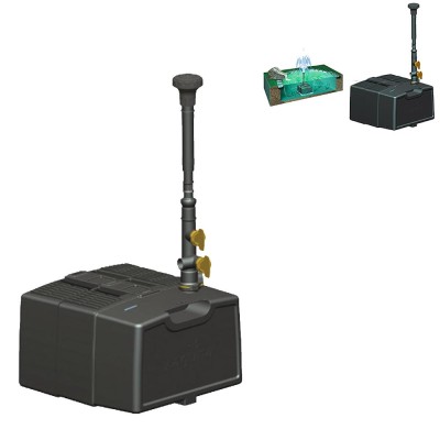 Askoll POWERCLEAR MULTI 7000 Filtro Interno con Pompa con Effetti e Sterilizzatore UV