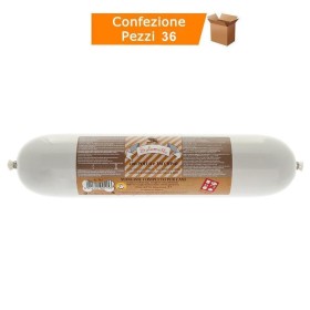 Multipack da 36 pezzi Salamotto per Cani con Pollo e Tacchino Alimento Completo Fuss-Dog