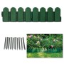 Multipack 16 pz Bordo Ornamentale per Giardino in PE Style Moderno