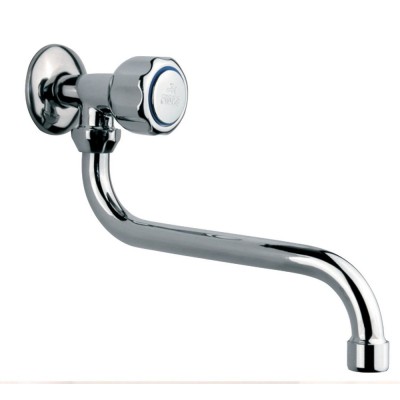 Rubinetto a Snodo Cromato Canna Sotto da 1/2